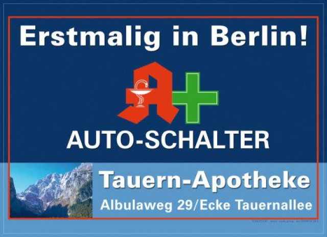 Tauern- Apotheke Autoschalter - Wellness Gesundheit - Berlin