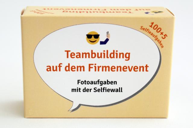 Teambuilding Spiel für Firmen-Events, 100 Karten mit lustigen Fotoaufgaben für d - Dienstleistungen Business Gewerbe - Dresden