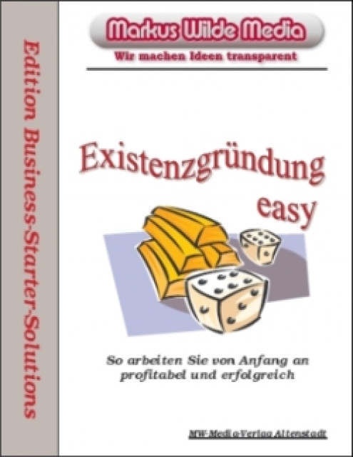 Existenzgründung easy - Dienstleistungen Business Gewerbe - 