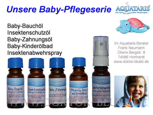 Natürliche Baby-Pflegeprodukte - Baby und Kind - Aquataris