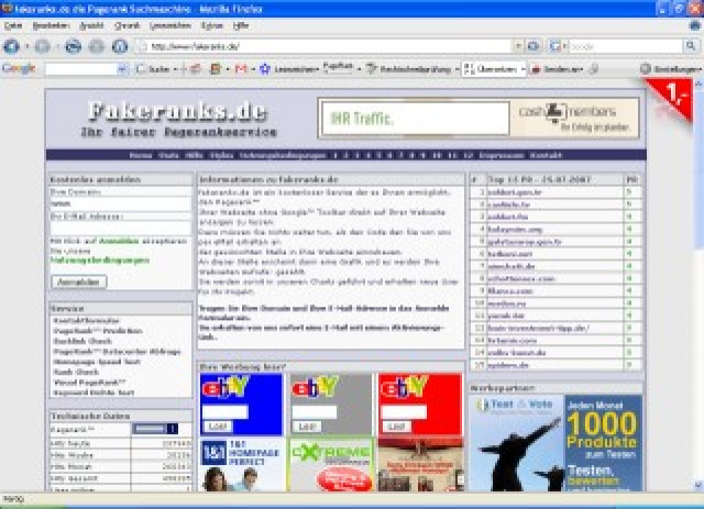 Pagerank erhöhen... - Promotion Pressemitteilungen - Blankenberg
