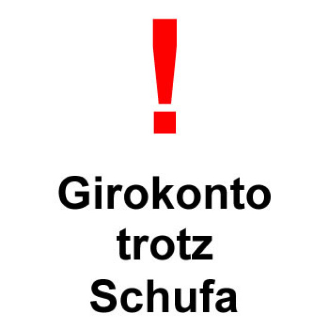 Girokto. + Visa + TROTZ SCHUFA