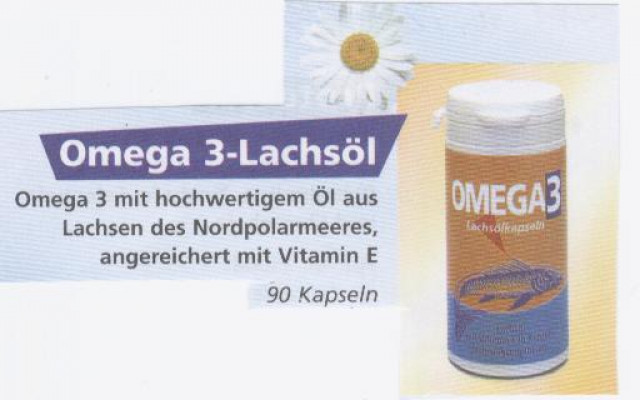 Omega 3 Lachsöl - Wellness Gesundheit - Rosenberg