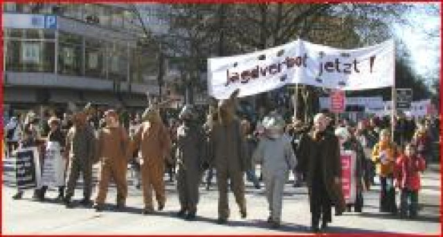 DEMO für eine Natur ohne Jagd, 6.10.07 - Veranstaltungen Termine - 