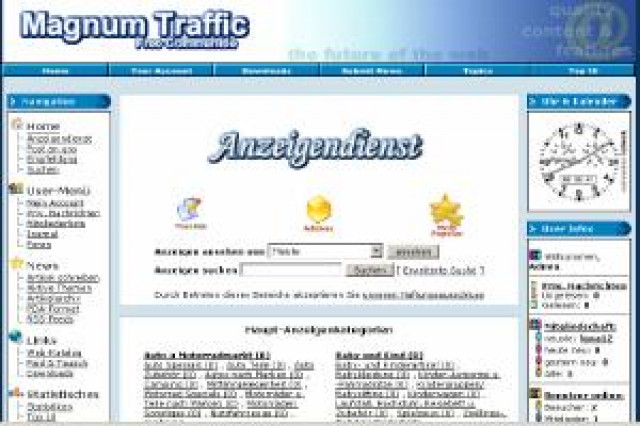 Neuer Anzeigendienst - Promotion Pressemitteilungen - Berlin