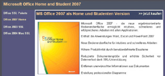 MS Office Home 2007 - Lernen Lehren Lesen - OL