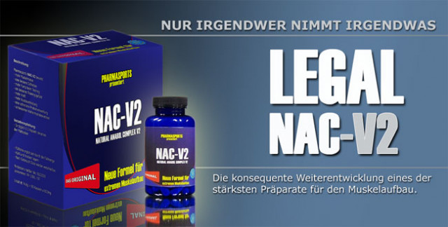 Muskeln Pharmasports NAC-V2 - Sport - Bergen