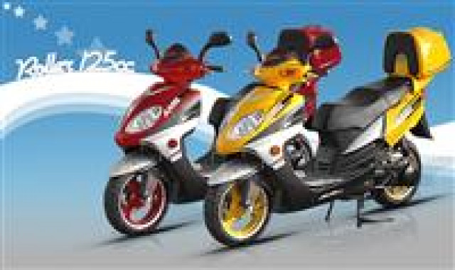 Super-Scooter 125 ccm - Motorraeder und Teile nach Marken - 