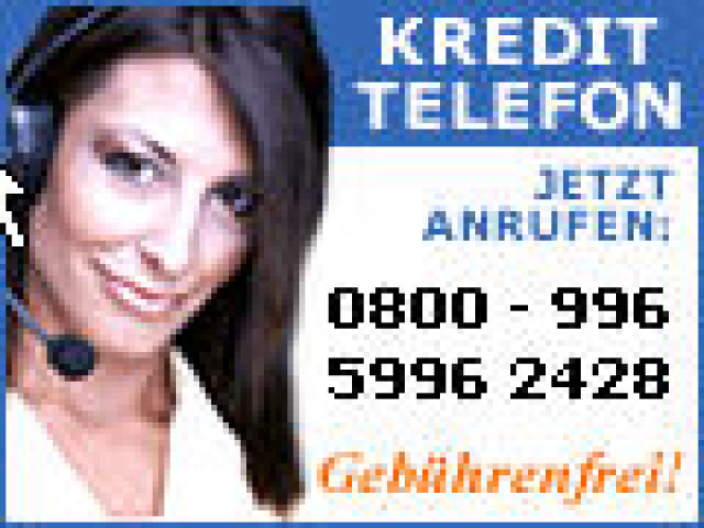Kredit-Telefon - Dienstleistungen Business Gewerbe - 