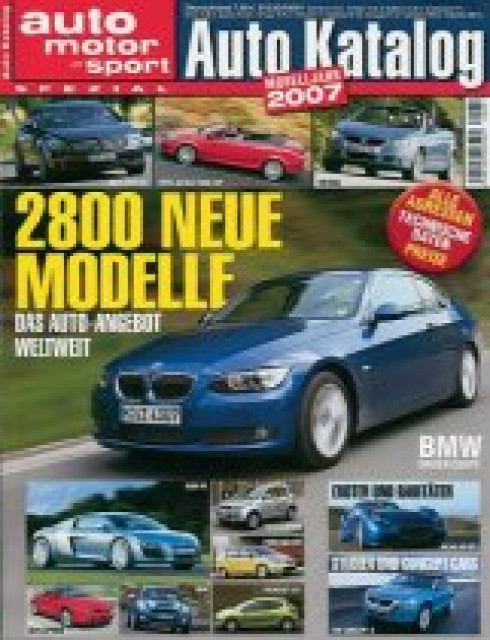 Neu - Auto-Katalog 2007 - neue - Autos nach Marken - Wolfsburg