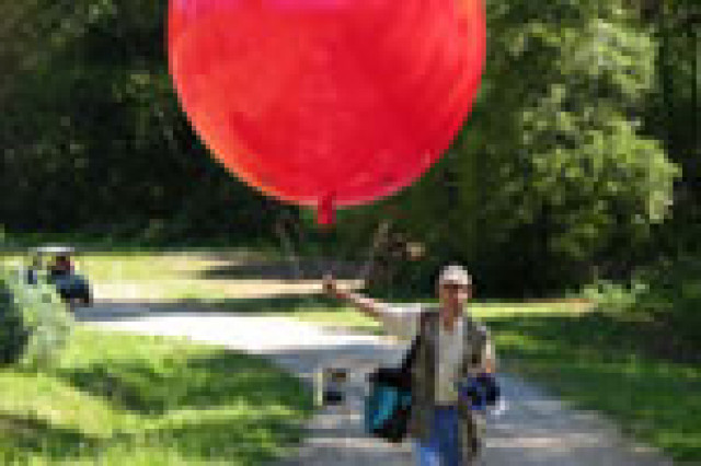 Heliumballon Luftbild System - Foto Film Cam Optik - Emmerich