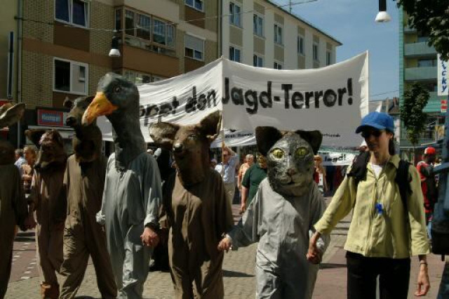 Demo.  für den Frieden in Wald und Flur - Veranstaltungen Termine - 