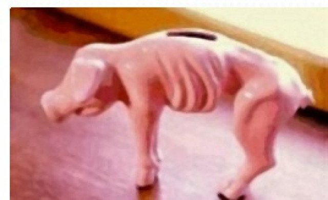 Das verhungerte LV-Sparschwein - Dienstleistungen Business Gewerbe - 