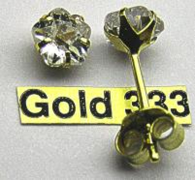 DIADEMGOLD-OHRSTECKER,nur 9,67 - Kleidung Schmuck Accessoires - LORSCH
