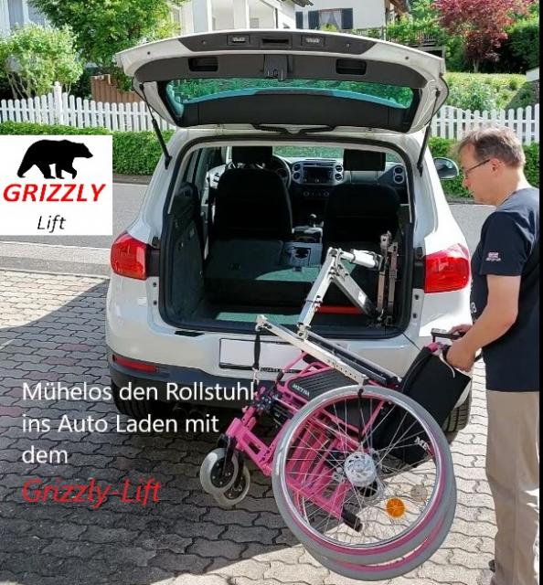 Rollstuhl-Lift, Rollstuhlverladehilfe, Kran, Kofferraumlift, Scooter,Seniorenmob - Wellness Gesundheit - Schweinfurt
