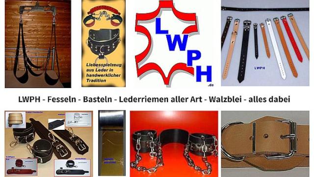 LWPH Fesseln, Basteln, Lederriemen, Schaukeln, Leder-Slings, Lederwaren und viel - Handwerk Hausbau Garten - Steinbach Hallenberg