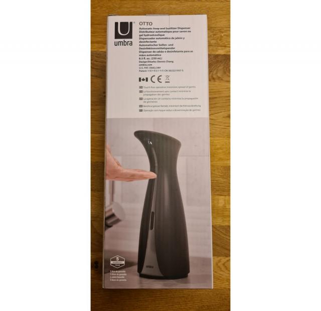 Umbra Otto Seifen- / Desinfektionsspender schwarz/anthrazit (5x) - Moebel Haushalt - Stuttgart