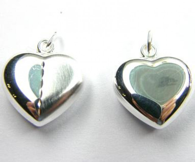 HERZ â€“ HALB+HALB, ANHAENGER, S - Kleidung Schmuck Accessoires - Lorsch