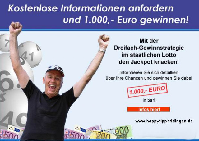 500% HÖHERE GEWINNCHANCE - Dienstleistungen Business Gewerbe - Fridingen