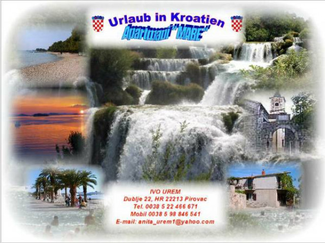 Ferienwohnung Kroatien Pirovac - Ferienwohnung Haus - Hagenbach