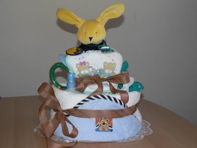Windeltorte ab Euro 13,00 Geschenk zur Geburt/Taufe - Baby und Kind - Kaufbeuren