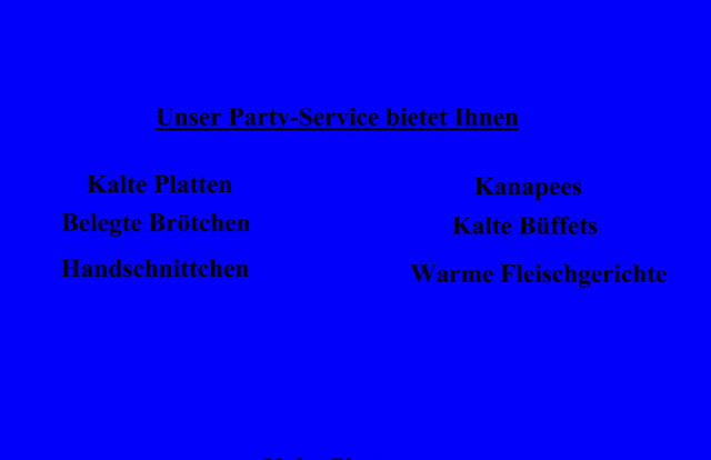 Partyservice Bolder - Essen Trinken Genuss - Duisburg
