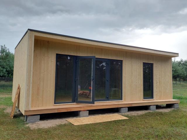 Sommerhaus Holzhaus Tinyhause Ferienhaus Wochenendhaus 10% RABATT - Handwerk Hausbau Garten - Piotrowo Drugie