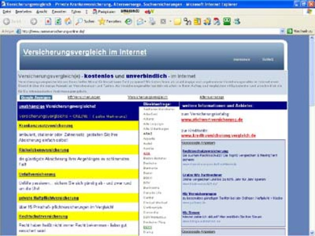 Versicherungen und Kredite - Dienstleistungen Business Gewerbe - Straßenhaus