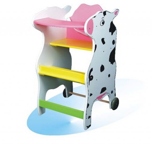 Hochstuhl mit Tier Motiven - Baby und Kind - Essen