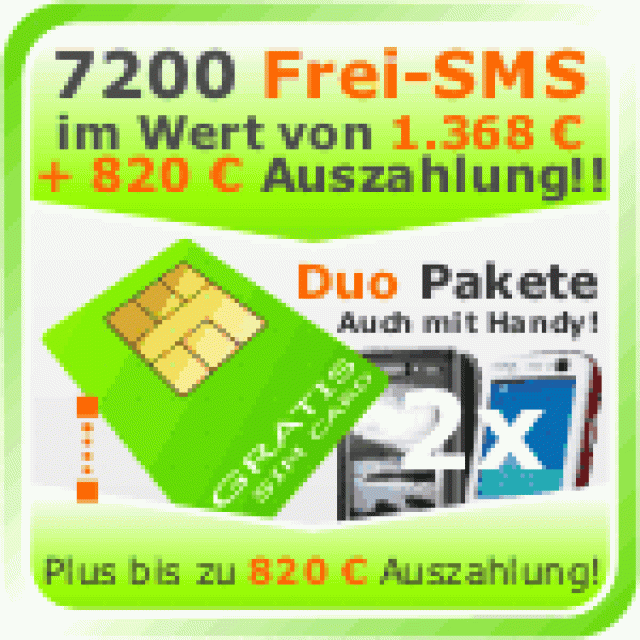 JETZT 820 EURO CASH GESCHENKT! - Telekommunikation - Berlin